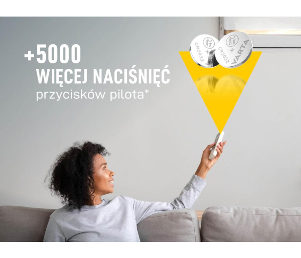 VARTA Litowe Baterie Pastylkowe CR2032 (4 szt.) 6032101404 - 1456633 - zdjęcie 4